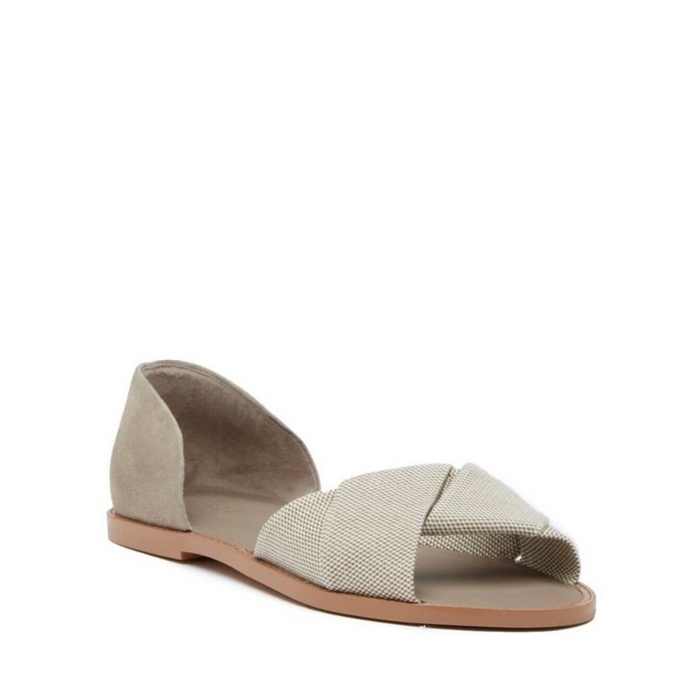 EUC Vince Idara twisted cotton d’Orsay sandals 10